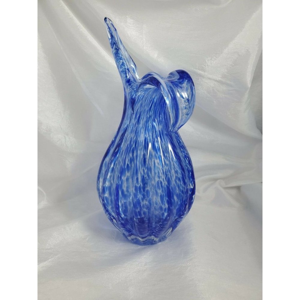 Vintage Murano (?)  Swirl Design Vase c.1960s